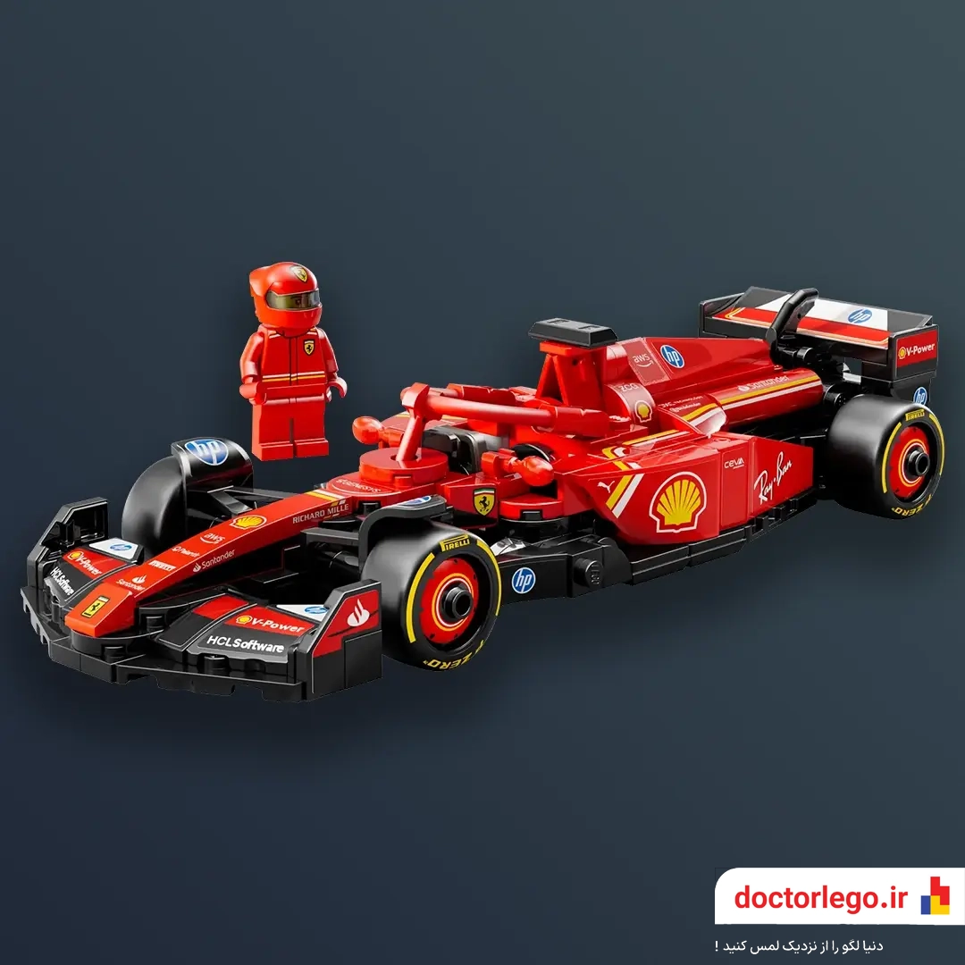 1 لگو فرمول یک فراری Ferrari SF-24 F1® Race Car 77242